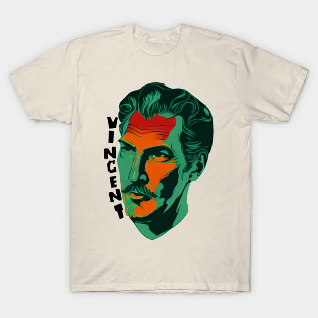 Vincent Price T-Shirt by PrimetimeBitch